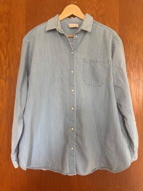 Sezane denim shirt